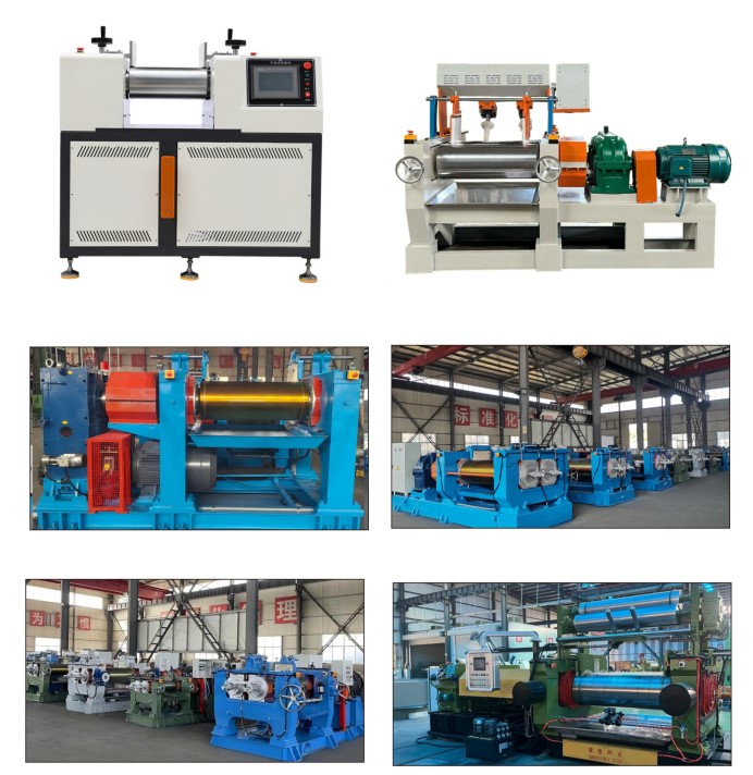 RUBBER MIXING MILLS